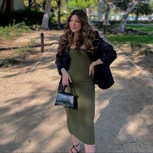 Bodycon style knit dress